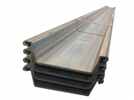 Hot-rolled steel sheet piles