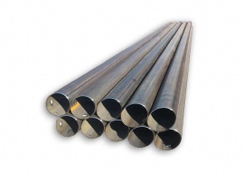Straight welded pipe