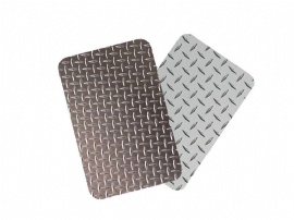 Stainless steel sheckered sheet